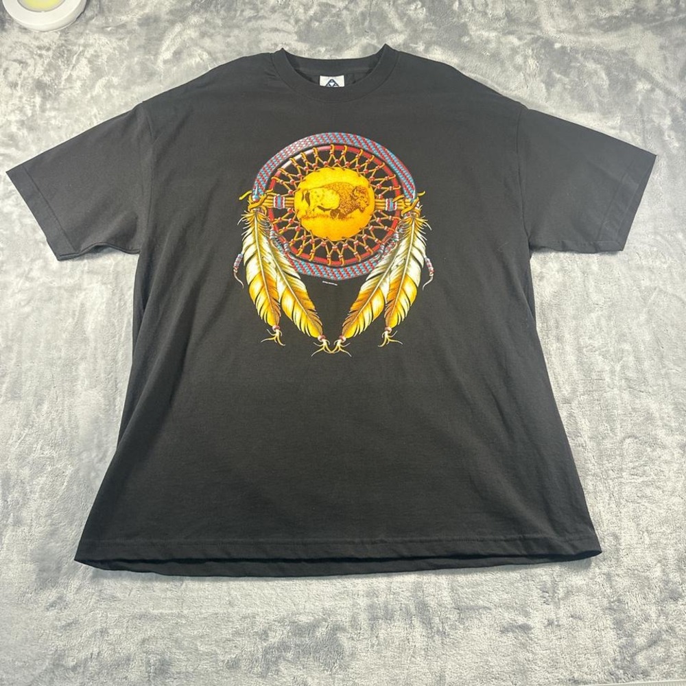 VINTAGE INDIAN‎ BULL NATIVE AMERICAN T-SHIRT